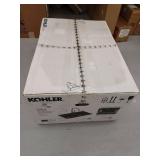 KOHLER Ealing Drop-in or undermount 33-in x 22-in Composite Double Bowl Kitchen Sink