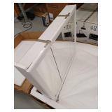 Wyndham 36-Inch Wood Medicine Cabinet in White