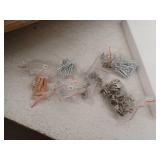 VEIKOUS 31.6 in. H x 23.6 in. W x 11.8 in. D Freestanding Linen Cabinet with Adjustable Shelf, Teal Blue