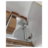 WallBeyond 16 in. W x24 in. H Rounded Rectangular Aluminum Alloy Metal Framed Medicine Cabinet with Mirror