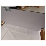 Flushmount 24" X 31.5" Beveled Frameless Rectangle Bathroom Vanity Mirror