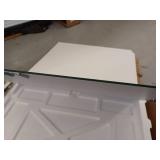 Flushmount 24" X 31.5" Beveled Frameless Rectangle Bathroom Vanity Mirror