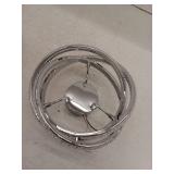 allen + roth Lucia 1 -Light 13-in Polished Chrome Integrated LED Flush Mount Light