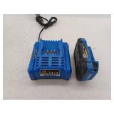 Kobalt 24 -Volt 1 -Pack Lithium-ion 2 Ah Battery and Charger
