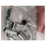 Brondell Silver Chrome Toilet Mounted Handheld Bidet Sprayer