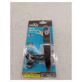 WRIGHT PRODUCTS Hammered Black Lockable Screen/Storm door Replacement Handleset