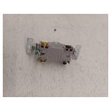 Eaton 15-amp 4-way Toggle Light Switch , Light almond