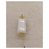 Eaton 20-amp 3-way Rocker Light Switch , White