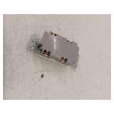 Eaton 15 -Amp 125-volt GFCI Residential Decorator Outlet  White