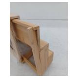 Style Selections 23-in W x 4.25-in H x 8-in D 3 -Tier Freestanding Bamboo Wood Spice Rack