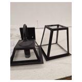 allen + roth Belasco 1 -Light 15-in H Black Hardwired Outdoor Wall Light