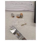 allen + roth Belasco 1 -Light 15-in H Black Hardwired Outdoor Wall Light