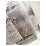 Kwikset Tylo Keyed Entry Door Knob in AB