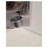 Kwikset Tylo Keyed Entry Door Knob in AB