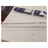 Project Source Light Filtering 1-in Slat Width 27-in x 64-in Cordless White Vinyl Light Filtering Mini-blinds