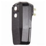 Shock Buster 15-Amp 125-Volt Black 3-Wire Grounding Plug