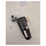 Shock Buster 15-Amp 125-Volt Black 3-Wire Grounding Plug