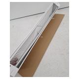 RELIABILT 2-1/2-in x 21-in 180-degrees Steel White Baseboard diffuser (Outside Width- 24-in)