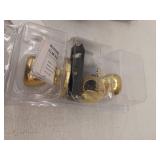 Kwikset Tylo Brass Door Knob Set