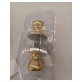 Kwikset Tylo Brass Door Knob Set