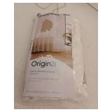 Origin 21 Two-Tone Shower Curtain