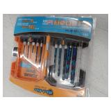 Spyder 19017 Stinger Mach-Blue Hex Shank Drill Bit Set 10Pc.