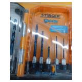 Spyder 19017 Stinger Mach-Blue Hex Shank Drill Bit Set 10Pc.