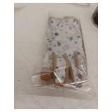 Style Selections Leather/Polyester Gardening Gloves- Medium