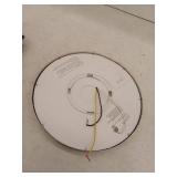 Project Source Adjustable Color Temperature 1 -Light 13-in Brushed Nickel Integrated LED Flush Mount Light