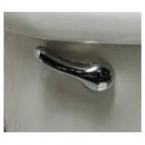 RELIABILT 8-in Front Mount Chrome plated Universal Fit Handle with lever