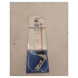 RELIABILT 8-in Front Mount Chrome plated Universal Fit Handle with lever