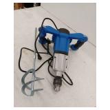 Kobalt Mud mixer-cu ft 1.9-HP Cement Mixer