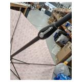 Origin 21 9-ft Aluminum Red Auto-tilt Market Patio Umbrella (Incomplete)