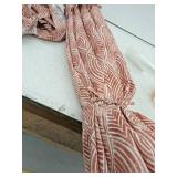 Origin 21 9-ft Aluminum Red Auto-tilt Market Patio Umbrella (Incomplete)