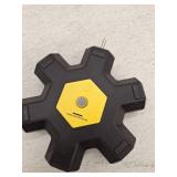 Utilitech 15 -Amp Single to five Yellow Basic Standard Adapter