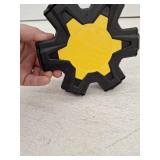 Utilitech 15 -Amp Single to five Yellow Basic Standard Adapter