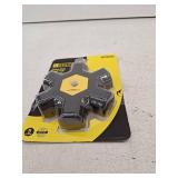 Utilitech 15 -Amp Single to five Yellow Basic Standard Adapter