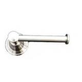 allen + roth Jordon Brushed Nickel Wall mount Single post Toilet Paper Holder 1 -Rolls