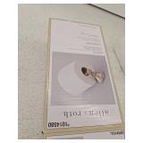 allen + roth Jordon Brushed Nickel Wall mount Single post Toilet Paper Holder 1 -Rolls