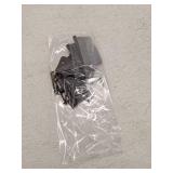 RELIABILT 3-1/2-in H x 1/4-in Radius Matte Black Mortise Interior Door Hinge, Set of 4