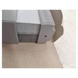 allen + roth 34-in x 64-in Gray Blackout Cordless Cellular Shade