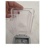 TayMac Clear Non-Metallic Vertical/Horizontal Weatherproof In-Use Outdoor GFCI Kit