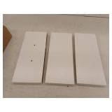 White Floating Shelves for Wall