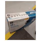 Utilitech 18-in 120 -Volt Indoor Black Oscillating Pedestal Fan