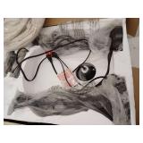 Portfolio Clairiby 4-Piece Bronze Lamp Set with Fabric Shades