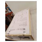 Portfolio Clairiby 4-Piece Bronze Lamp Set with Fabric Shades