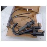 allen + roth Harlow Simplefit Matte Black 4-in centerset 2-handle WaterSense Faucet