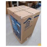 Project Source Dover 18-in Navy Blue Single Sink Bathroom Vanity with White Cultured Marble Sink