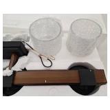 Barrington 29.5-in 4 Light Distressed Black Farmhouse Bathroom Vanity Light Bar