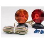 Hopkins Towing Solutions Magnetic 2 Sided Towing Light Kit  C6300  Amber and Red